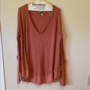 Free People Long Sleeve shirt
